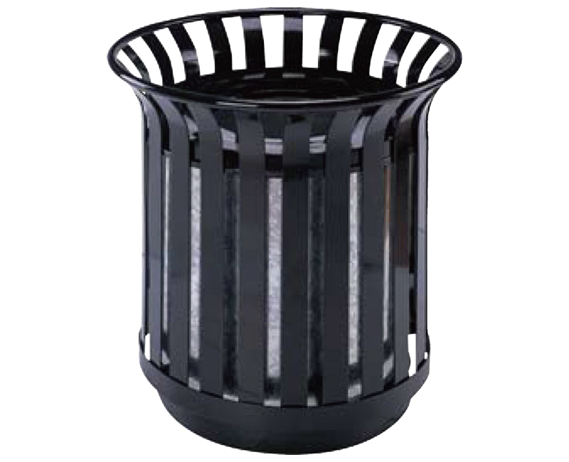 Iron Trash Can