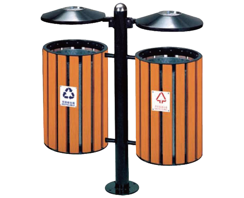 Classic Double Bucket Trash Can
