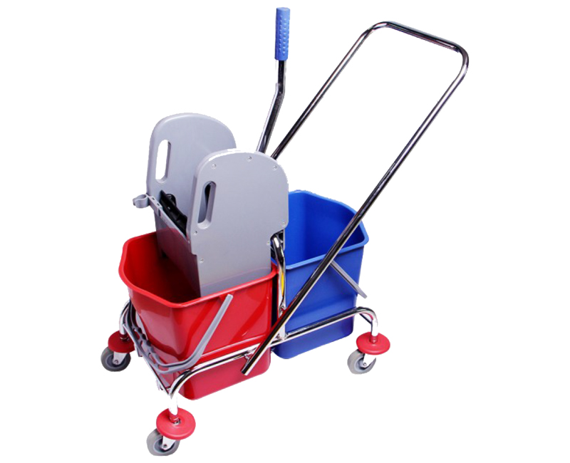 Mop Wringer Trolley and Bucket