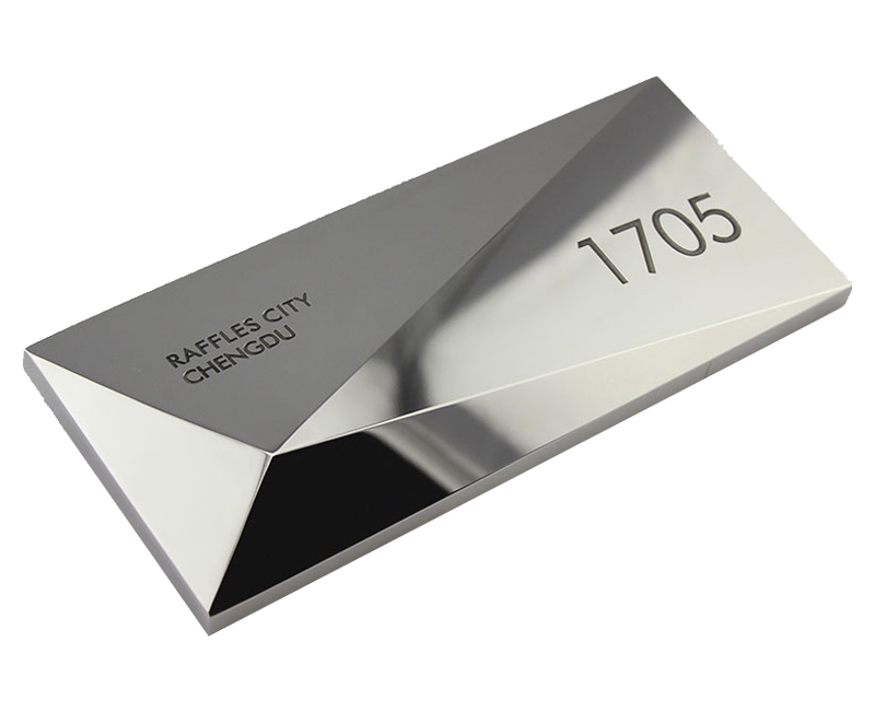 Floor and Door Number Sign